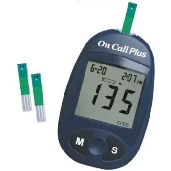 Blood Glucose Meter - On Call Plus 10 Strips Free